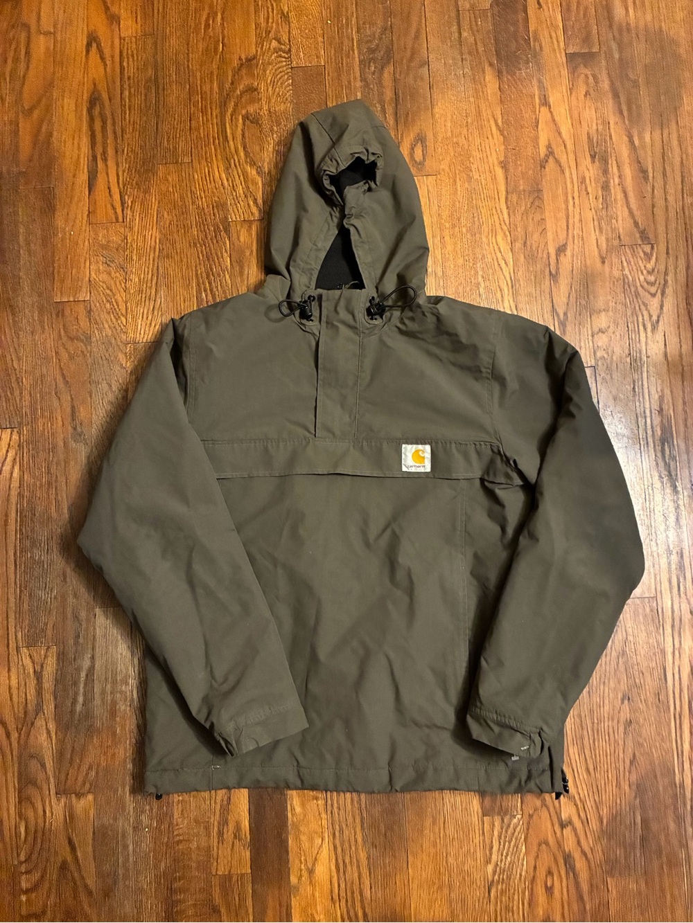 Carhartt wip nimbus khaki pullover size small